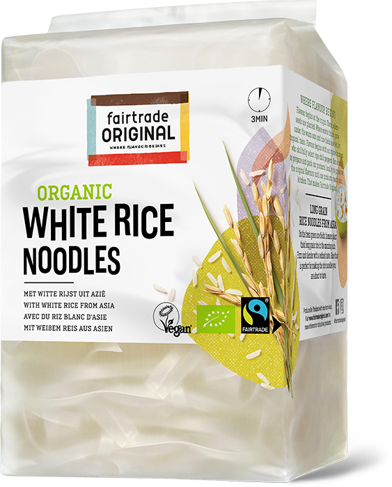 Fairtrade Original - Biologische weiße Reisnudeln