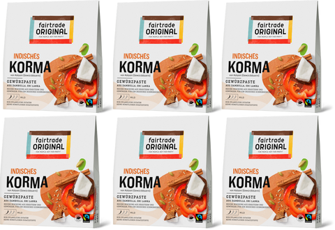 Indisches Korma (6er Vorteilspaket) - Fairtrade Original