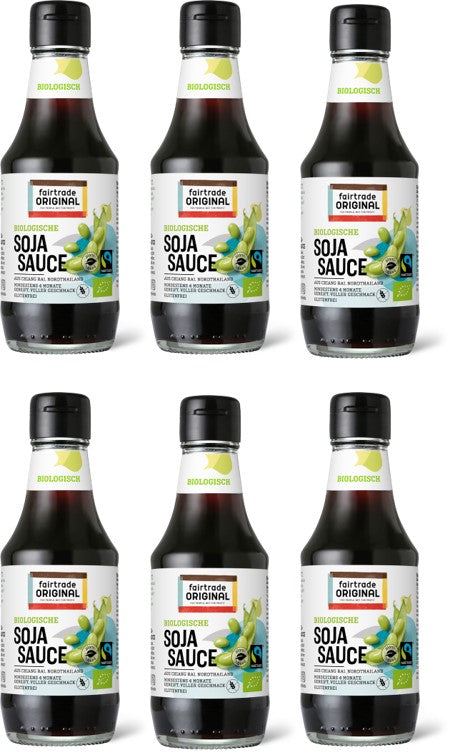 Bio-Soja Sauce (6er Vorteilspaket) - Fairtrade Original