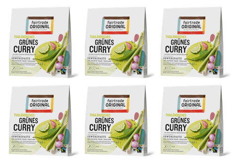 Grüne Currypaste (6er Vorteilspaket) - Fairtrade Original