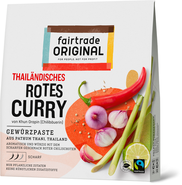 Rote Currypaste (6er Vorteilspaket) - Fairtrade Original