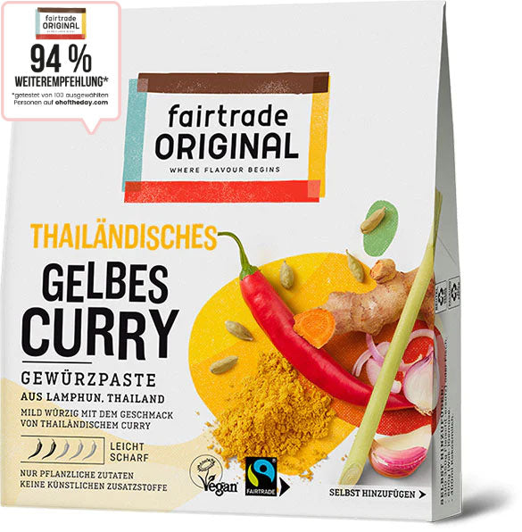 Gelbe Currypaste - Fairtrade Original Shop