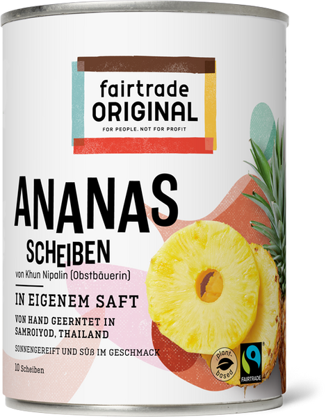 Ananas in der Dose - 6er Vorteilspaket - Fairtrade Original