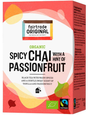 Bio-Chai Tee Vanille Passionsfrucht - Fairtrade Original