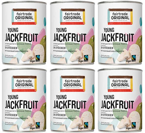 Young Jackfruit (6er Vorteilspaket) - Fairtrade Original Shop